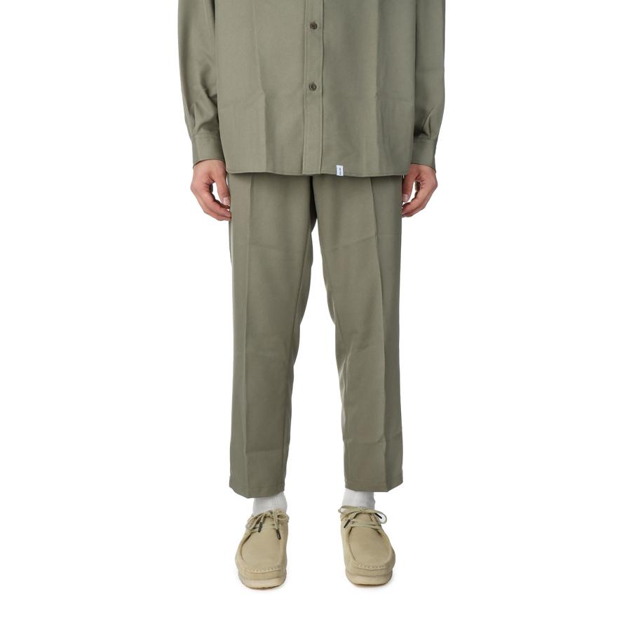 【P5倍 / SALE】THE CORE REGULARFIT CROPPED PANTS / Khaki(23SS-CORE-005) MAGIC STICK(マジックスティック) | MAGIC STICK