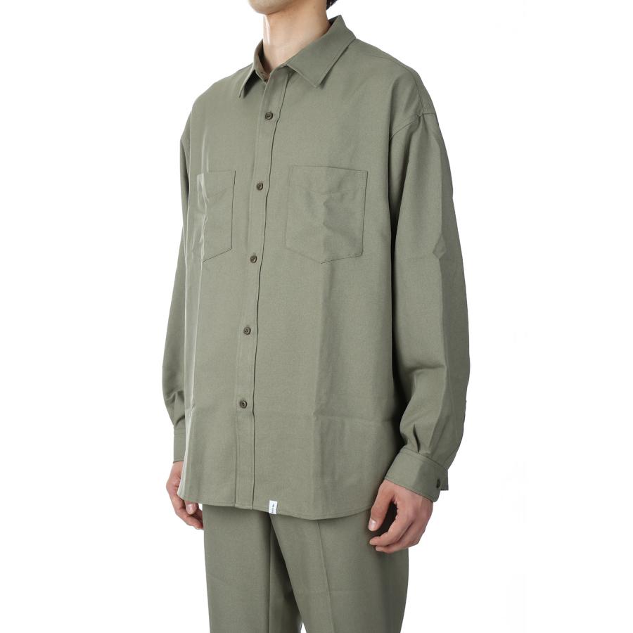 THE CORE RELAX FIT SHIRTS / Khaki(23SS-CORE-008) MAGIC STICK(マジックスティック) | MAGIC STICK | 01