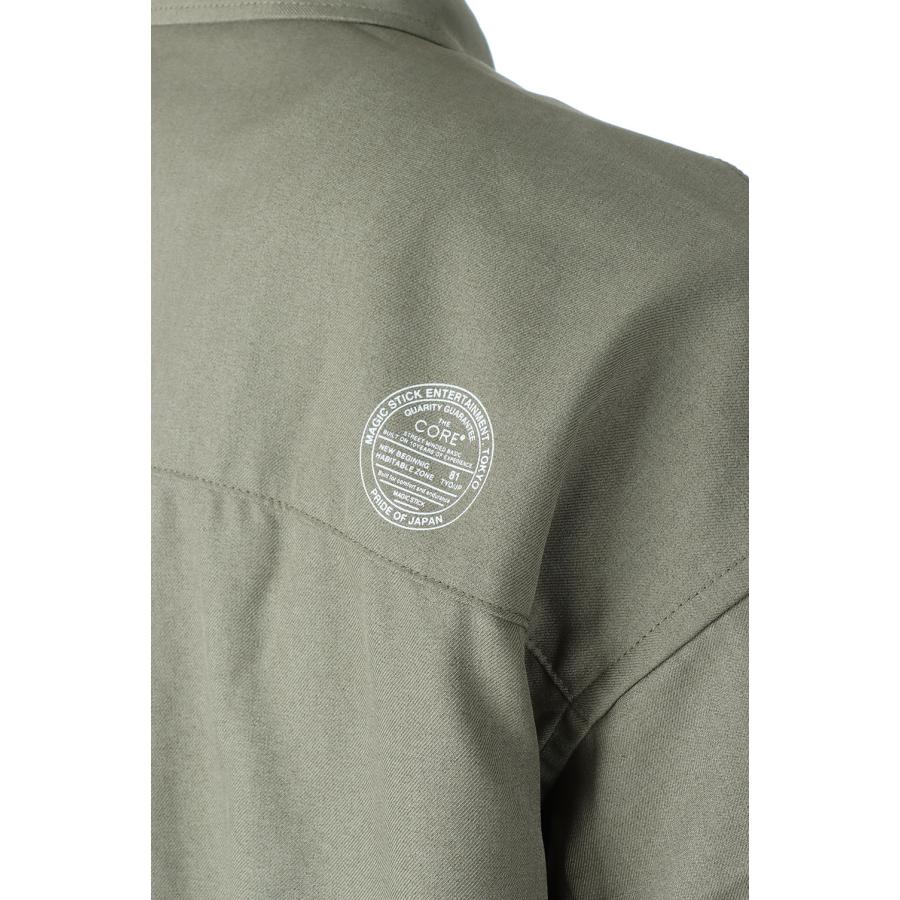 THE CORE RELAX FIT SHIRTS / Khaki(23SS-CORE-008) MAGIC STICK(マジックスティック) | MAGIC STICK | 06