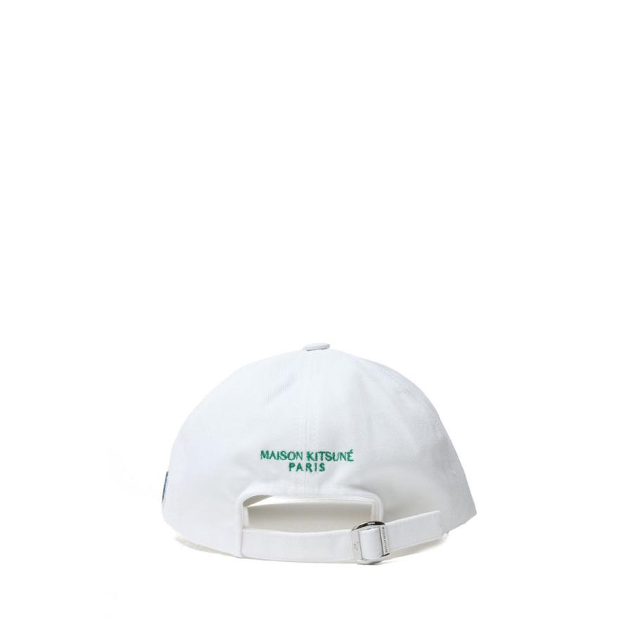 SEASONAL FOX HEAD 6P CAP -WHITE(KU06101WW0007) Maison Kitsune -Women-(メゾンキツネ) |  | 03