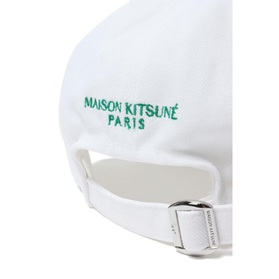 SEASONAL FOX HEAD 6P CAP -WHITE(KU06101WW0007) Maison Kitsune -Women-(メゾンキツネ) |  | 04