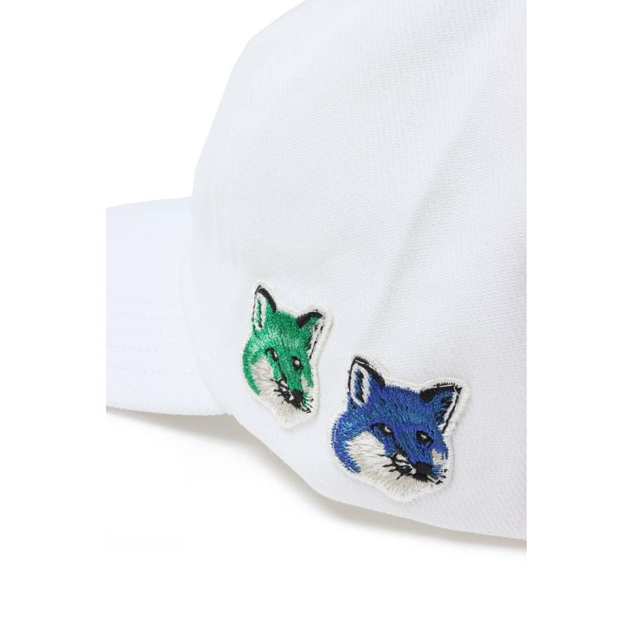 SEASONAL FOX HEAD 6P CAP -WHITE(KU06101WW0007) Maison Kitsune -Women-(メゾンキツネ) |  | 05