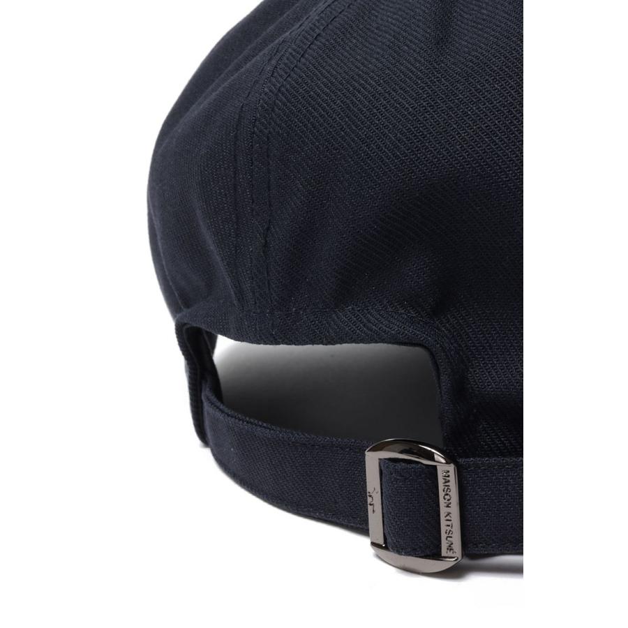【SALE】LARGE FOX HEAD EMBROIDERY 6P CAP -NAVY(HU06118WW0007) Maison Kitsune -Women-(メゾンキツネ) |  | 05
