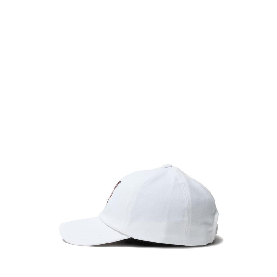 LARGE FOX HEAD EMBROIDERY 6P CAP -WHITE(HU06118WW0007) Maison Kitsune -Women-(メゾンキツネ) |  | 02