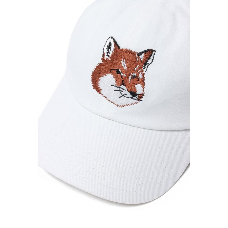 LARGE FOX HEAD EMBROIDERY 6P CAP -WHITE(HU06118WW0007) Maison Kitsune -Women-(メゾンキツネ) |  | 04