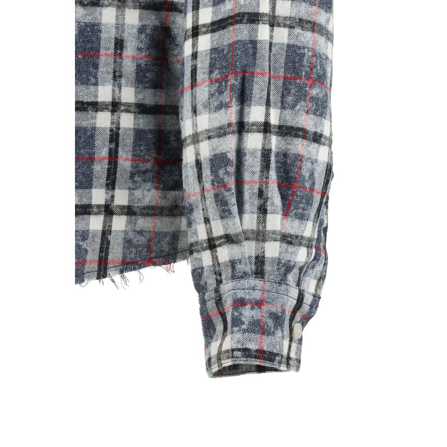 【P5倍】Switching Bleach Check Shirts -NAVY (LES188) LEGENDA(レジェンダ) | LEGENDA | 05