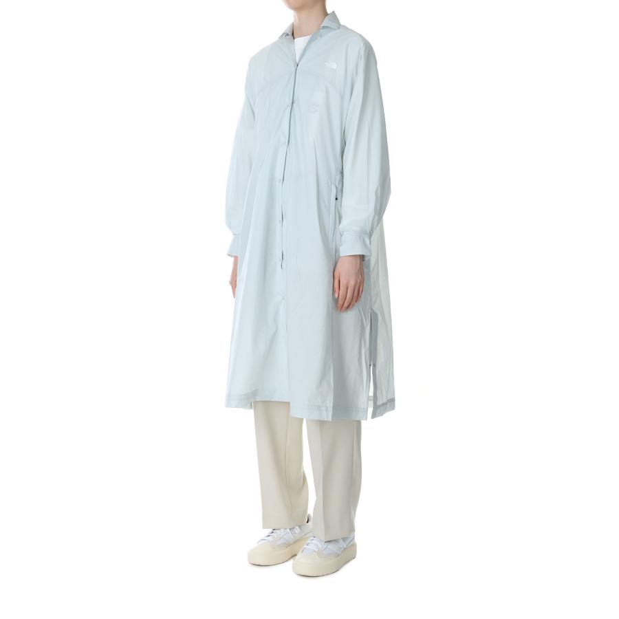 【P5倍 / SALE】Swallowtail Dress Shirt -THIN GRAY(NPW22260) The North Face -Women-(ザ・ノース・フェイス) | THE NORTH FACE | 01