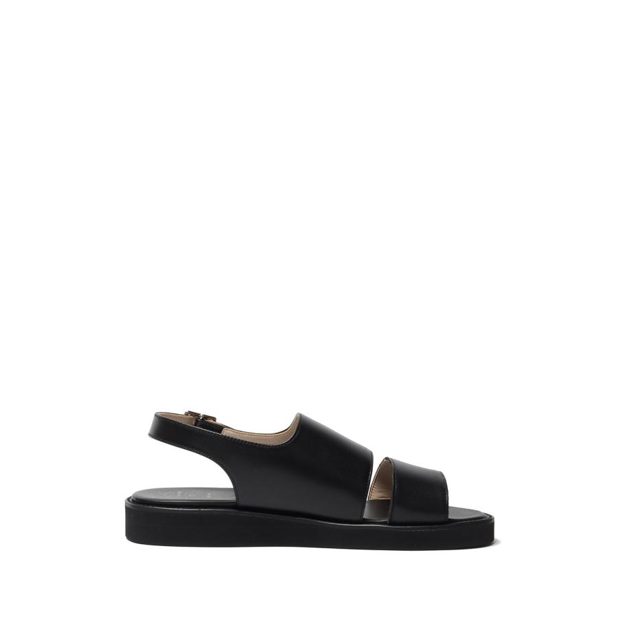 foot the coacher（フットザコーチャー） BACK BELT SANDALS / BLACK