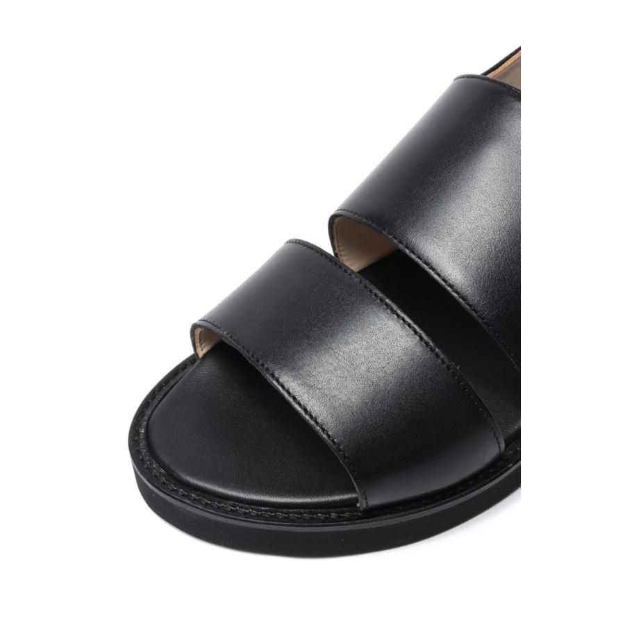 BACK BELT SANDALS / BLACK(FTC2312015) foot the coacher(フットザコーチャー)の画像