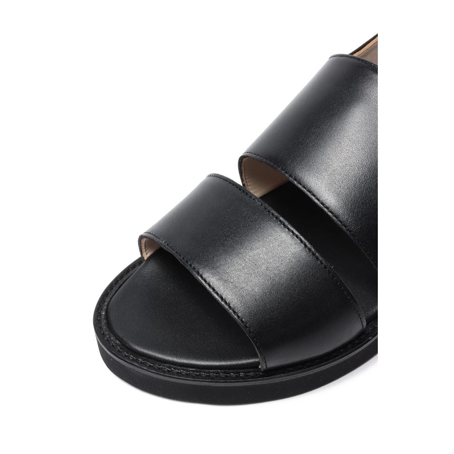 foot the coacher（フットザコーチャー） BACK BELT SANDALS / BLACK