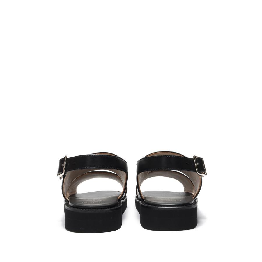 foot the coacher（フットザコーチャー） BACK BELT SANDALS / BLACK