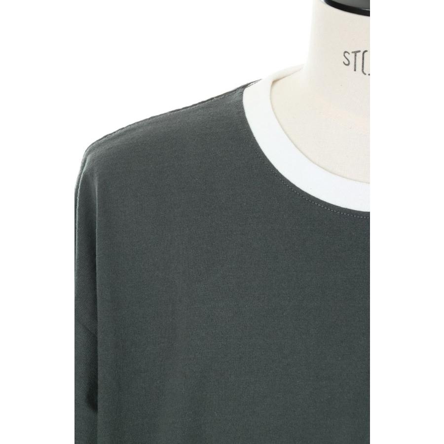 【P5倍 / SALE】BAGGY TEE L/S COTTON BORDER JERSEY -GREEN(F471001) [BP] First Down -Men-(ファースト・ダウン)First Down | FIRST DOWN | 03
