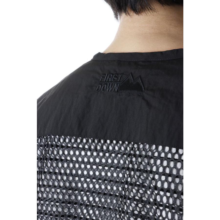 【P5倍 / SALE】RIVER VEST TASLAN NYLON -BLACK(F441004) [BP] First Down -Men-(ファースト・ダウン)First Down | FIRST DOWN | 04