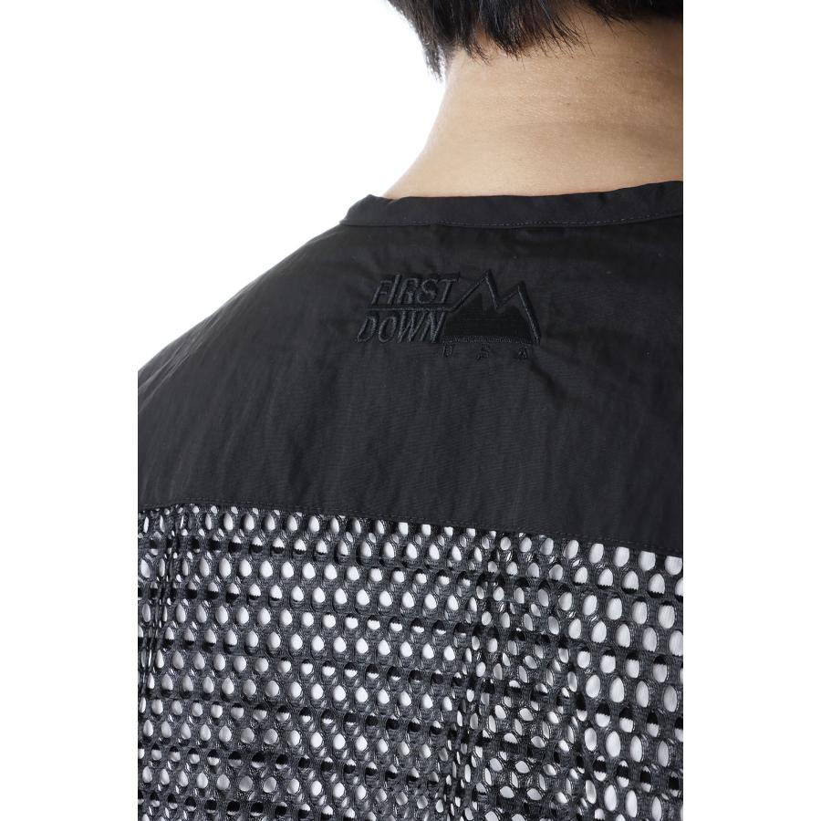 【P5倍 / SALE】RIVER VEST TASLAN NYLON -BLACK(F441004) [BP] First Down -Men-(ファースト・ダウン)First Down | FIRST DOWN | 04