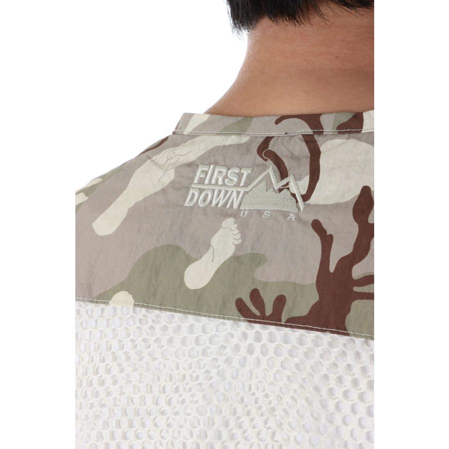 【P5倍 / SALE】RIVER VEST TASLAN NYLON -DESERT CAMO(F441004) [BP] First Down -Men-(ファースト・ダウン)First Down | FIRST DOWN | 04