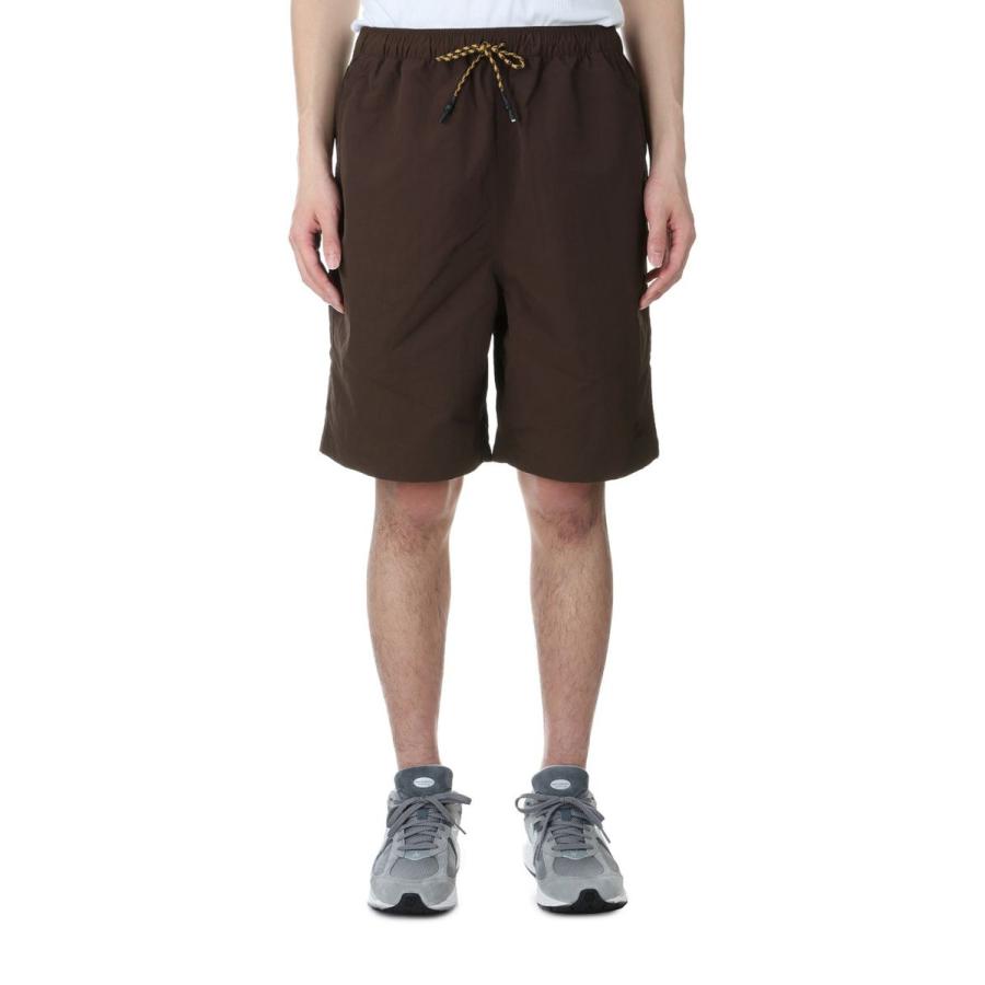 【P5倍 / SALE】COZY SHORTS TASLAN NYLON -BROWN(F441007) [BP] First Down -Men-(ファースト・ダウン)First Down | FIRST DOWN | 01