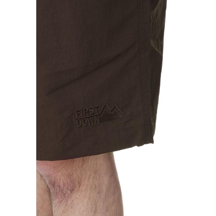 【P5倍 / SALE】COZY SHORTS TASLAN NYLON -BROWN(F441007) [BP] First Down -Men-(ファースト・ダウン)First Down | FIRST DOWN | 05