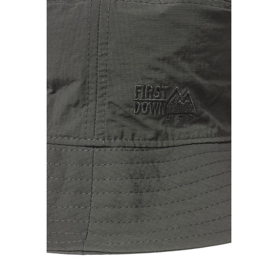 【P10倍】【SALE】BUCKET HAT Re;CONHny? TASLAN RCIP NYLON -CHARCOAL GRAY(F441011) [BP] First Down -Men-(ファースト・ダウン)First Down | FIRST DOWN | 05