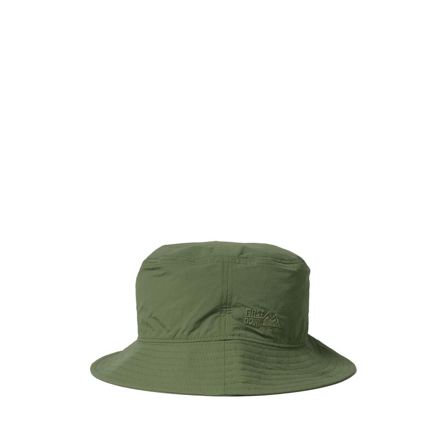 【P10倍】BUCKET HAT Re;CONHny? TASLAN RCIP NYLON -OLIVE(F441011) [BP] First Down -Men-(ファースト・ダウン)First Down | FIRST DOWN | 02