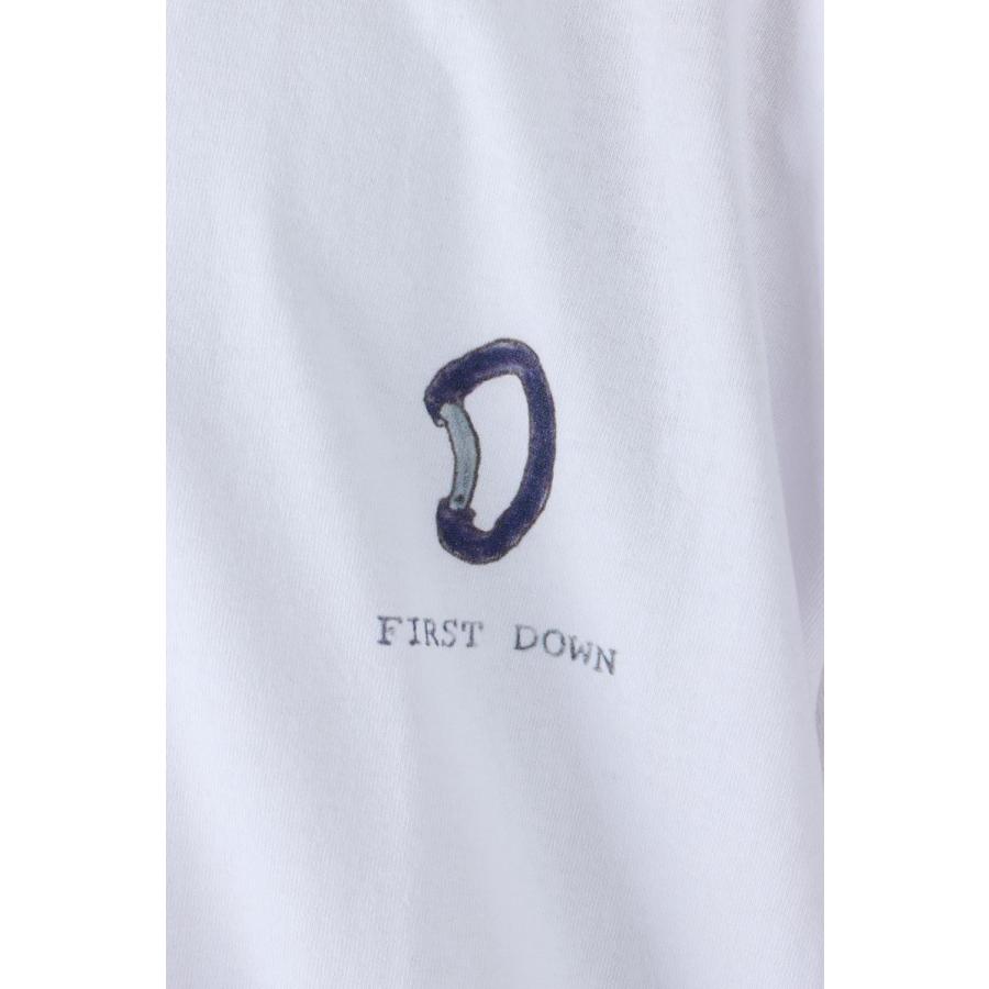 【30%OFF】【16時までのご注文で最短翌日発送】S/S TEE #2 COTTON JERSEY -WHITE(F401007) [BP] First Down -Men-(ファースト・ダウン)First Down｜deepinsideinc｜05