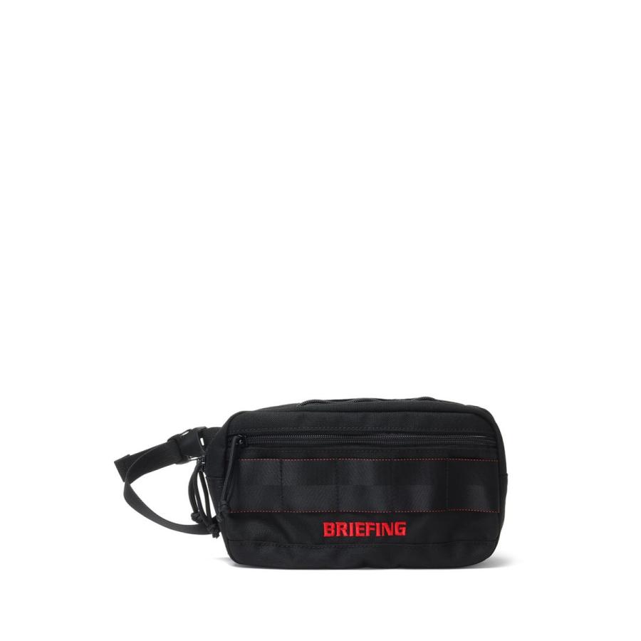 【SALE】TURF DOUBLE ZIP POUCH TL / BLACK (BRG231G43) BRIEFING GOLF(ブリーフィング・ゴルフ) | BRIEFING GOLF