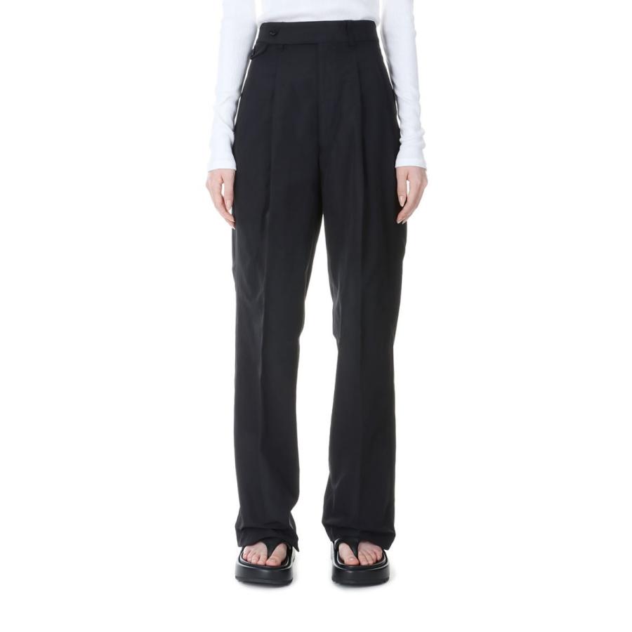 【P5倍 / SALE】SLACKS -Black (23SS-19-H) Jun Mikami(ジュンミカミ) | JUN MIKAMI