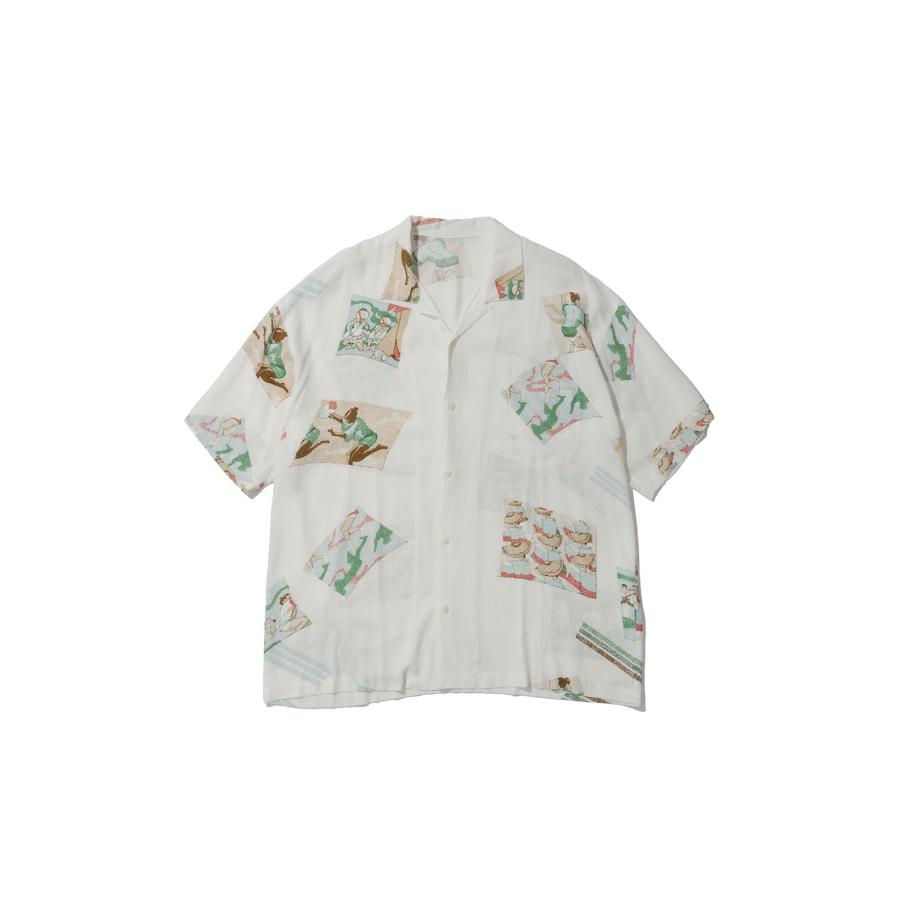 PORTER CLASSIC（ポータークラシック） ALOHA SHIRT AWA ODORI with 