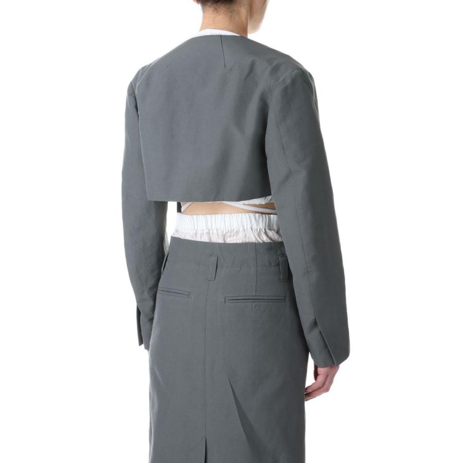 【P5倍 / SALE】WLC SHORT JACKET -CHARCOAL(23SJK-#705L) Jane Smith(ジェーンスミス) |  | 02