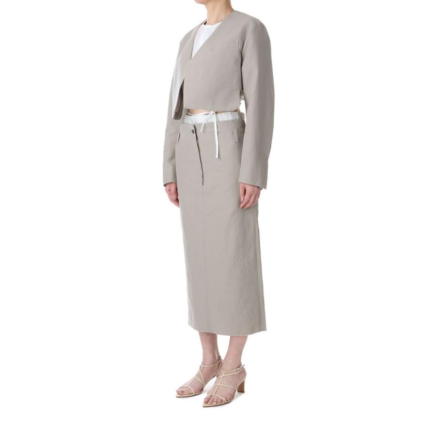 【P5倍 / SALE】WLC LAYERED TIGHT SKIRT -BEIGE(23SSK-#703L) Jane Smith(ジェーンスミス) |  | 05