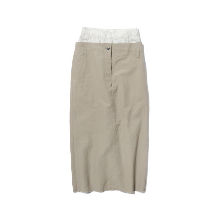 【P5倍 / SALE】WLC LAYERED TIGHT SKIRT -BEIGE(23SSK-#703L) Jane Smith(ジェーンスミス) |  | 07