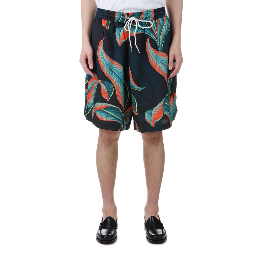 BASIC BOX HAWAIIAN SHORTS / NEON BOTANICAL (23SS-SPT-QS-004) MAGIC STICK(マジックスティック) | MAGIC STICK | 01