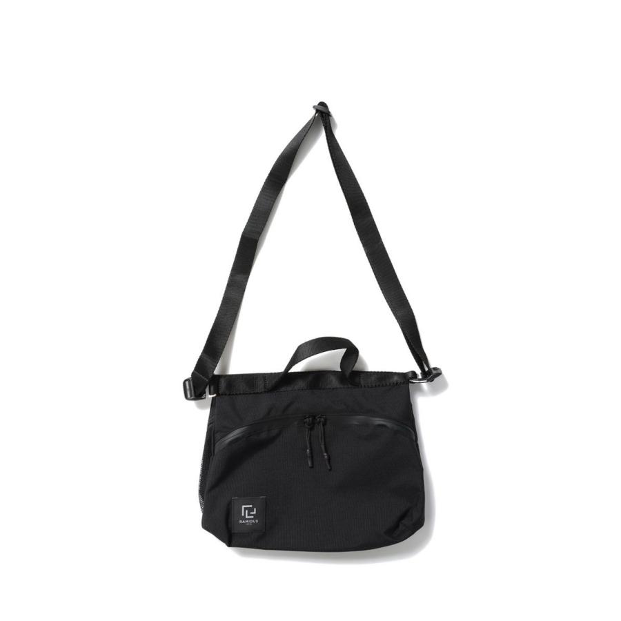 【P5倍 / SALE】DOUBLE FLAP SACOCHE - BLACK (22AAB-026) Abu Garcia(アブガルシア) | Abu Garcia