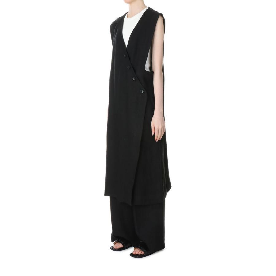 TODAYFUL トゥデイフル Tuck Linen Trousers -BLACK （12310701） | TODAYFUL | 05