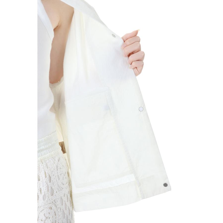 【SALE】TODAYFUL トゥデイフル Flappocket Cotton Vest -WHITE (12310105) | TODAYFUL | 05