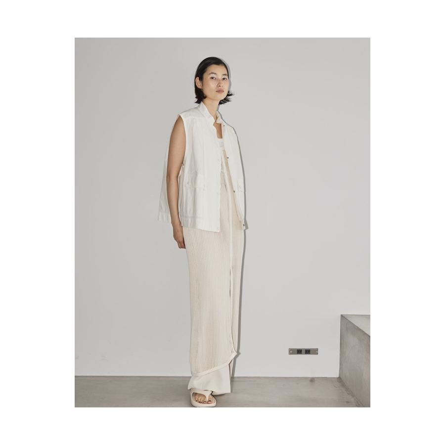 【SALE】TODAYFUL トゥデイフル Flappocket Cotton Vest -WHITE (12310105) | TODAYFUL | 07