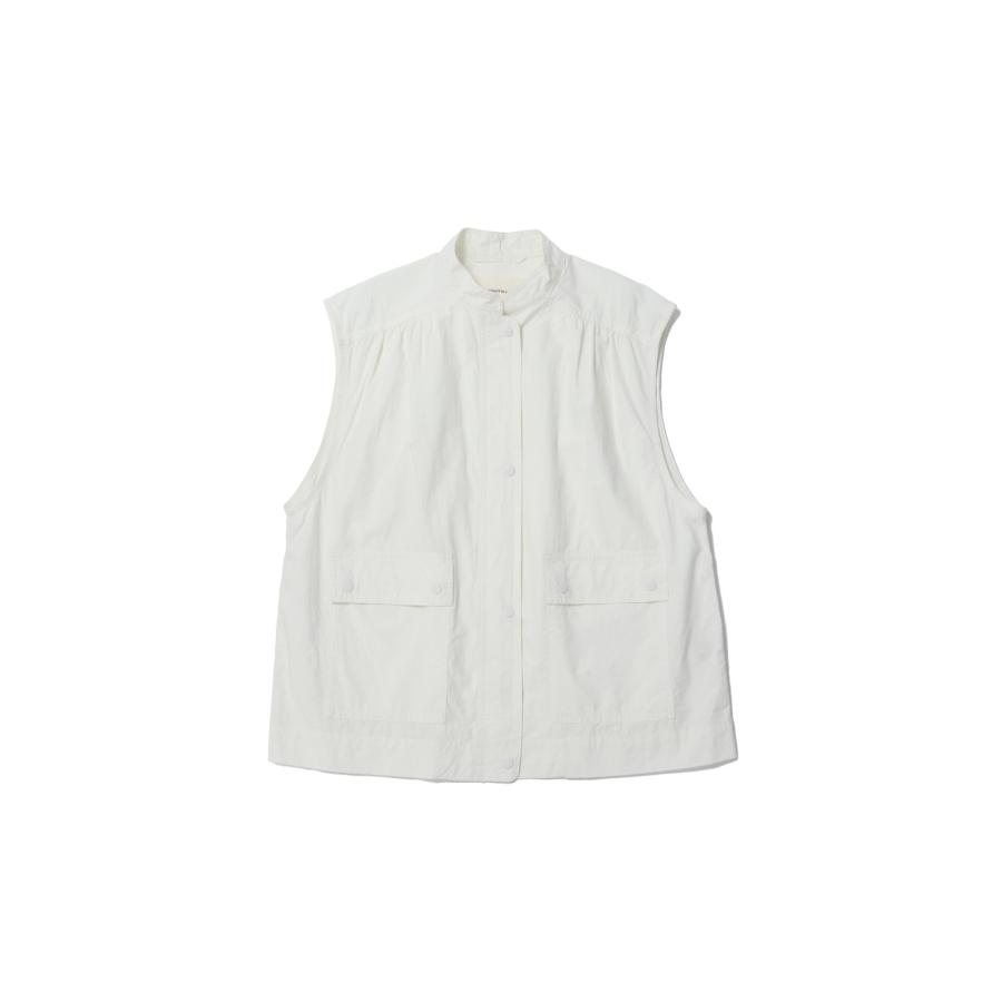 【SALE】TODAYFUL トゥデイフル Flappocket Cotton Vest -WHITE (12310105) | TODAYFUL | 09