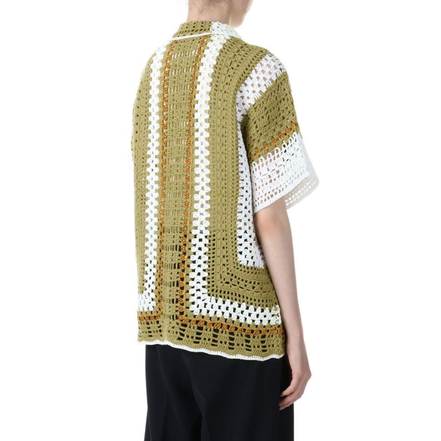 TODAYFUL トゥデイフル Crochet Over Shirts -OLIVE （12310514） | TODAYFUL | 03