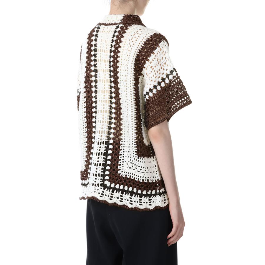 【SALE】Crochet Over Shirts -BROWN (12310514) Todayful(トゥデイフル) | TODAYFUL | 03