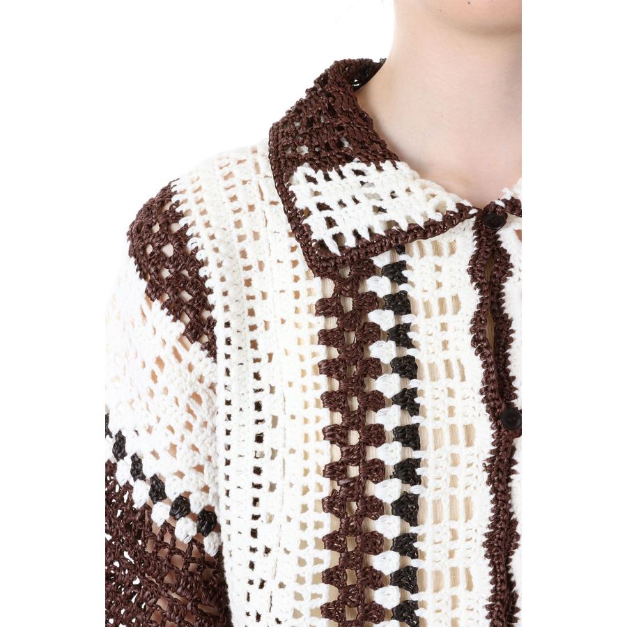 【SALE】Crochet Over Shirts -BROWN (12310514) Todayful(トゥデイフル) | TODAYFUL | 04