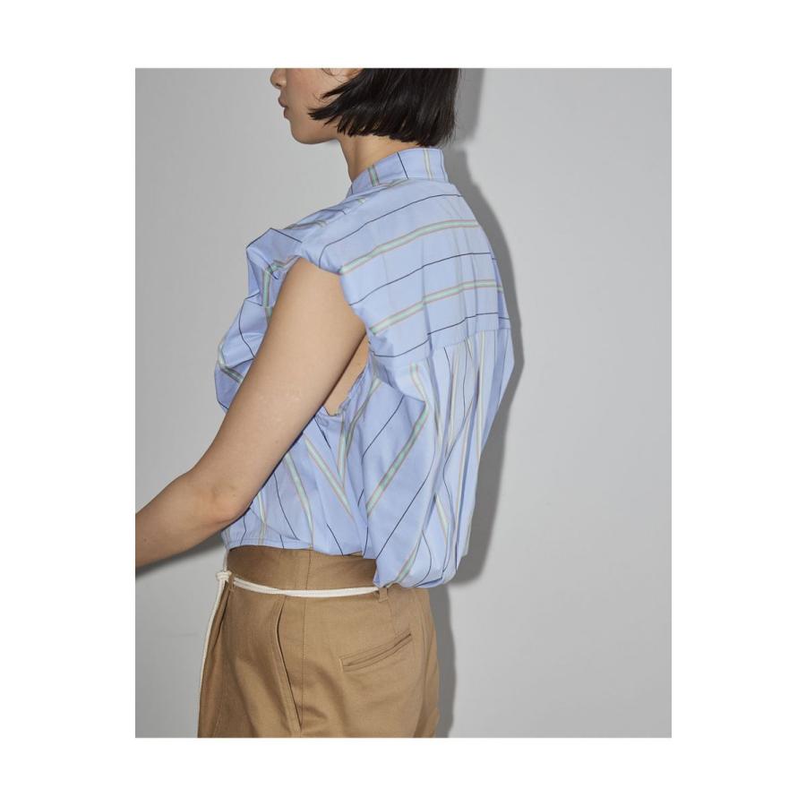 Puffshoulder Compact Shirts -SAX (12310428) Todayful(トゥデイフル