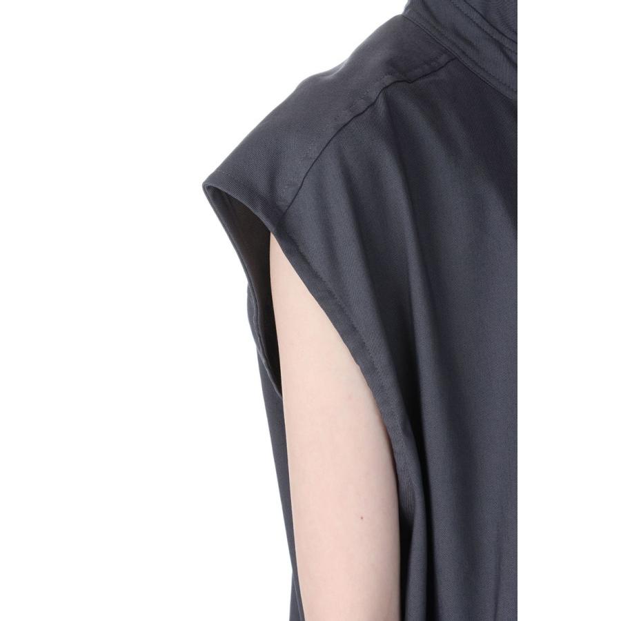 45rpm◇ベスト/2/リネン/GRN/無地/7031063