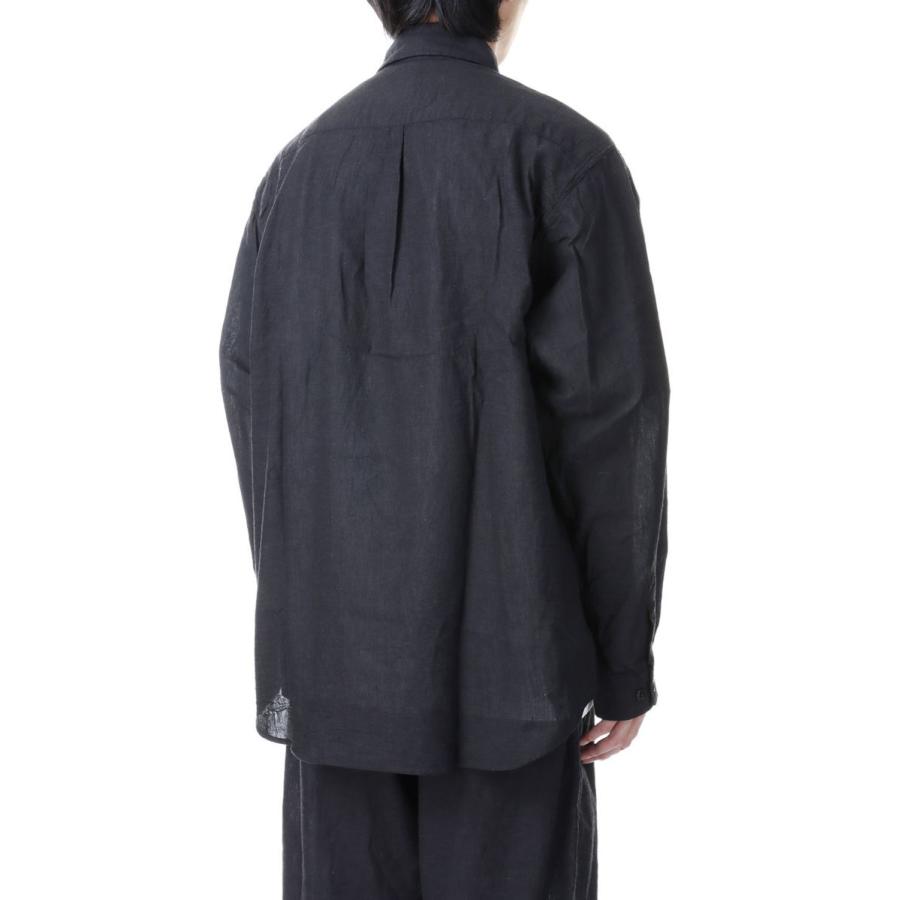 VAT DYE CHAMBRAY REGULAR SHIRT - BLACK (GL28989) Gold(ゴールド) | GOLD | 02