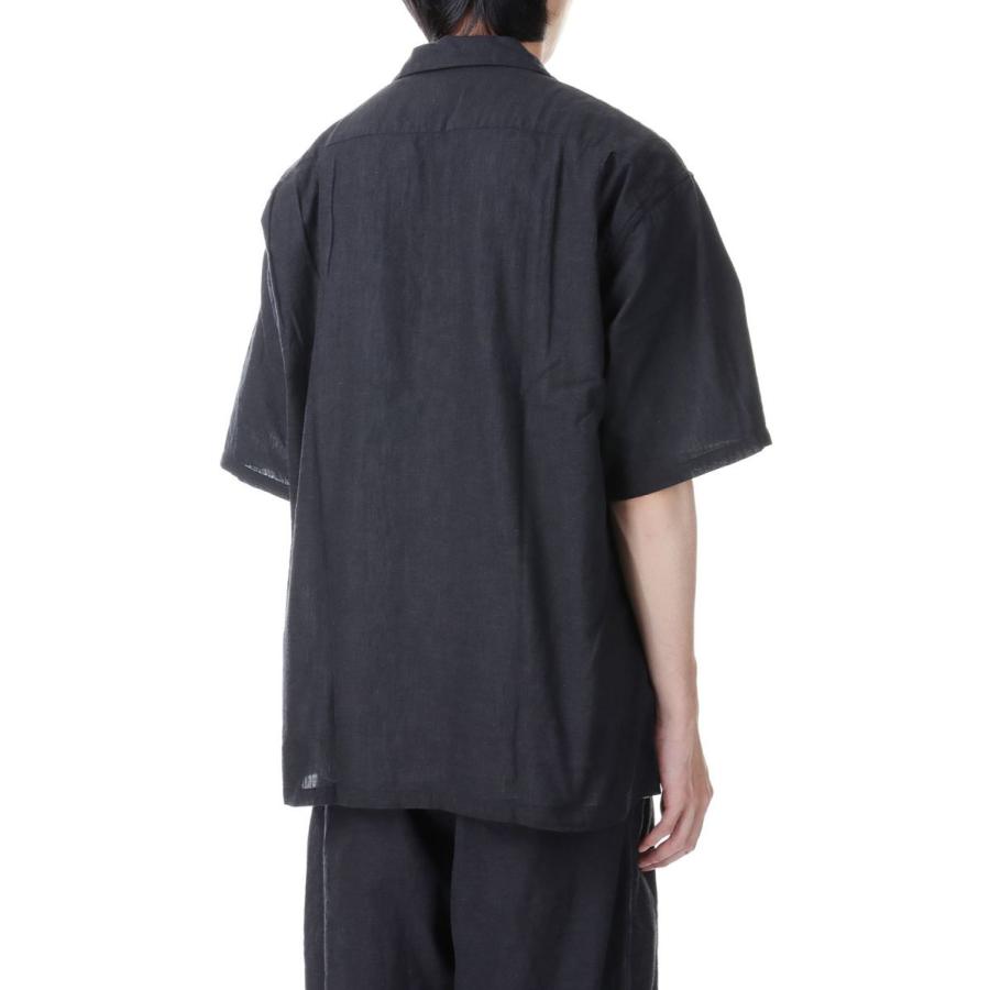 GOLD VAT DYE CHAMBRAY OPEN SHIRT - BLACK (GL38988) Gold