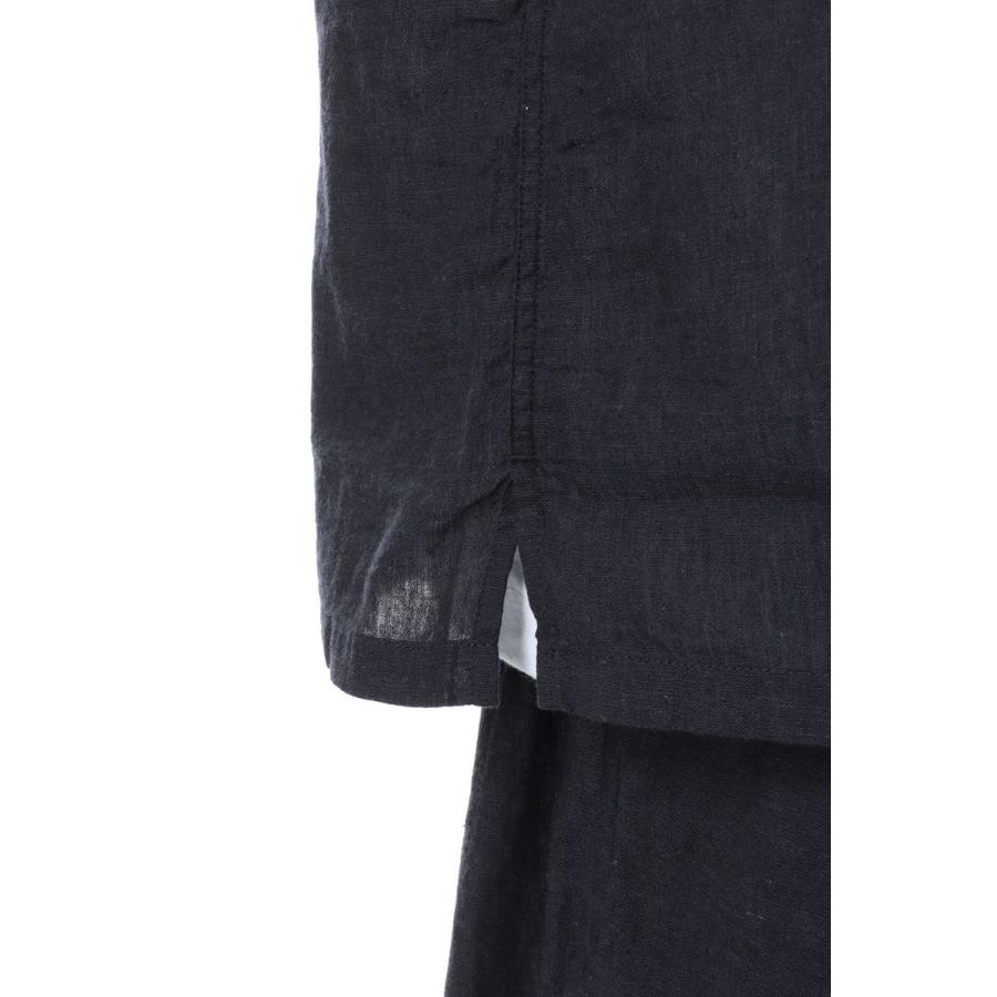 VAT DYE CHAMBRAY OPEN SHIRT - BLACK (GL38988) Gold(ゴールド) | GOLD | 05