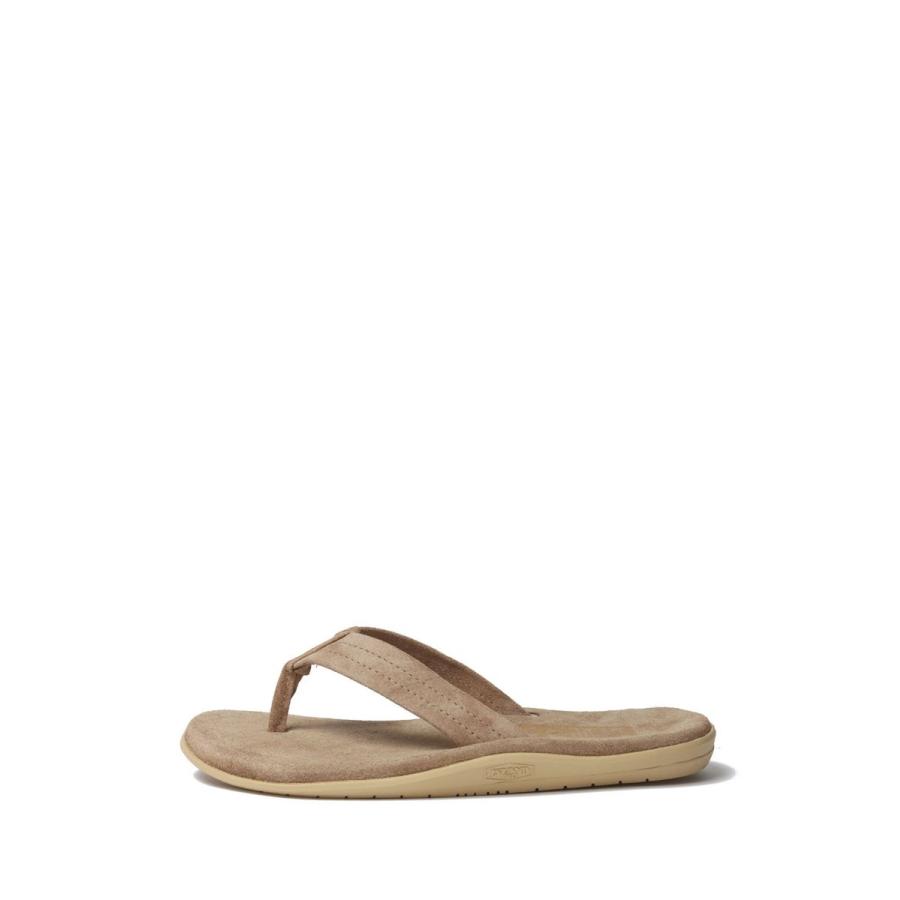 【P10倍】【SALE】SUEDE THONG - TAUPE Island Slipper - Men -(アイランドスリッパ) | ISLAND SLIPPER