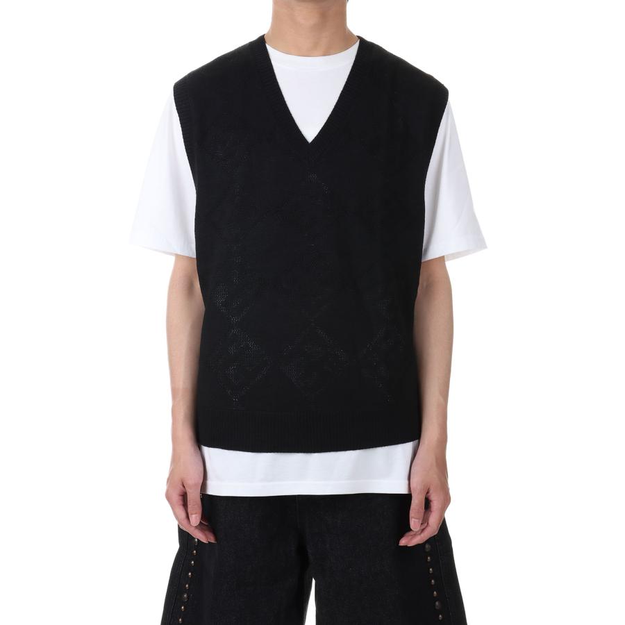【P5倍】LETTER SQUARE VEST / Black Fucking Awesome(ファッキンオーサム) | 