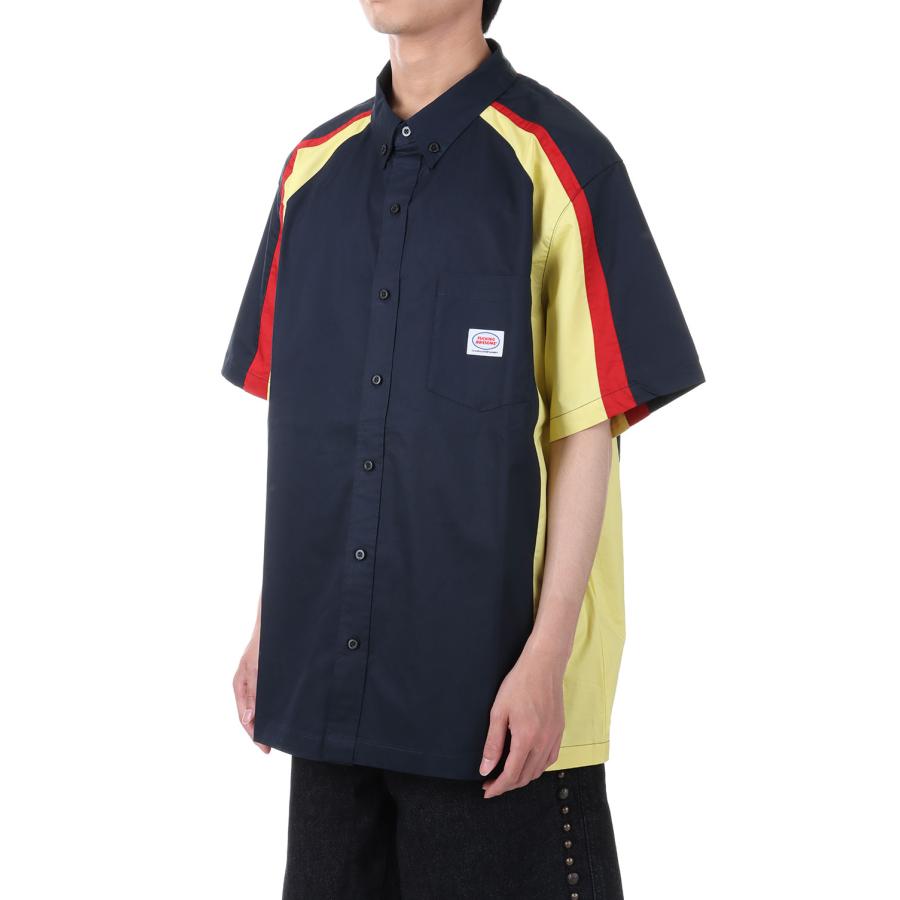 【P5倍 / SALE】Factory Team Shirt / Navy Yellow Fucking Awesome(ファッキンオーサム) |  | 01