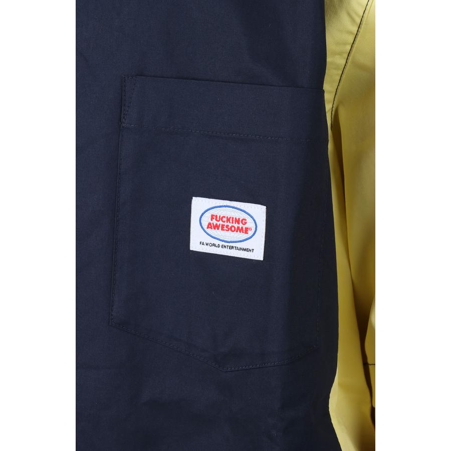 【P5倍 / SALE】Factory Team Shirt / Navy Yellow Fucking Awesome(ファッキンオーサム) |  | 05