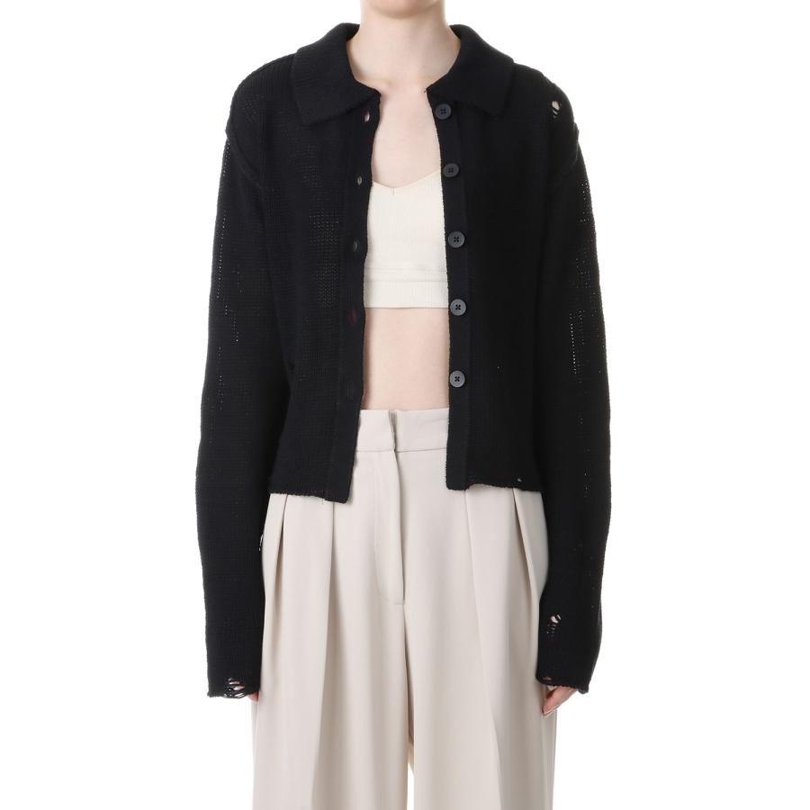 【SALE】TODAYFUL トゥデイフル  Lowgauge Knit Shirts -BLACK (12310504) | TODAYFUL | 06