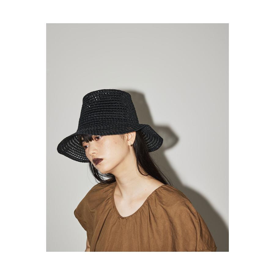 【SALE】TODAYFUL トゥデイフル  Abaca Mesh Hat -BLACK (12311011) | TODAYFUL | 05